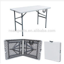 Eco-friendly HDPE y marco tubular de acero Material y sí Plegable mesa plegable / plegable de camping